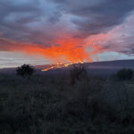 Hawaii: Mauna Loa eruption: Two of three lava fingers appear to have stalled; third remains near 10,000-foot elevation